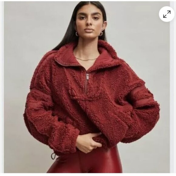 Free People Movement (Size XS) Nantucket Fleece Oversized Jacket - Picture 1 of 9